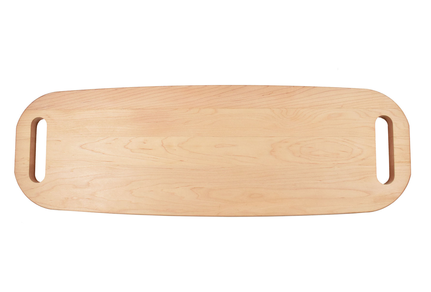 Wood Serving Tray with Handles on Both Ends