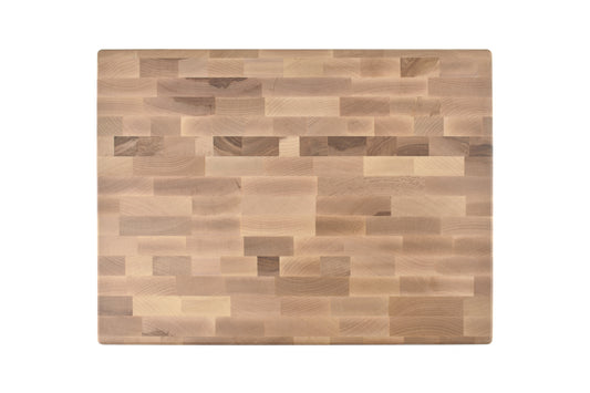 Medium End Grain Butcher Block with Side Handle Indents