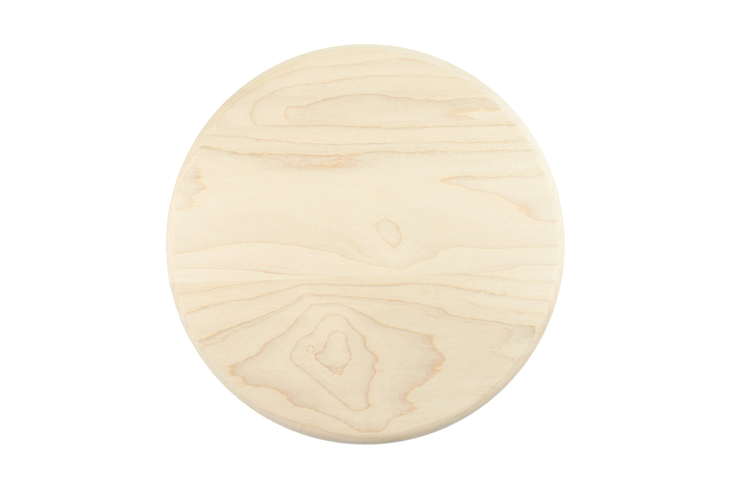 Round Hardwood Tray