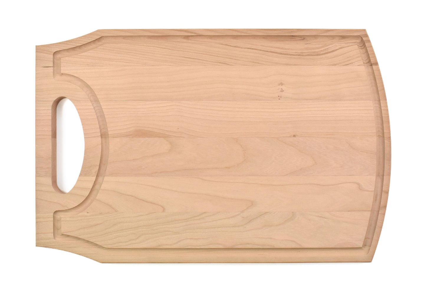 Large Cutout Handle Board with Juice Groove