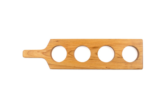 Beer Flight Board with 4 Holes