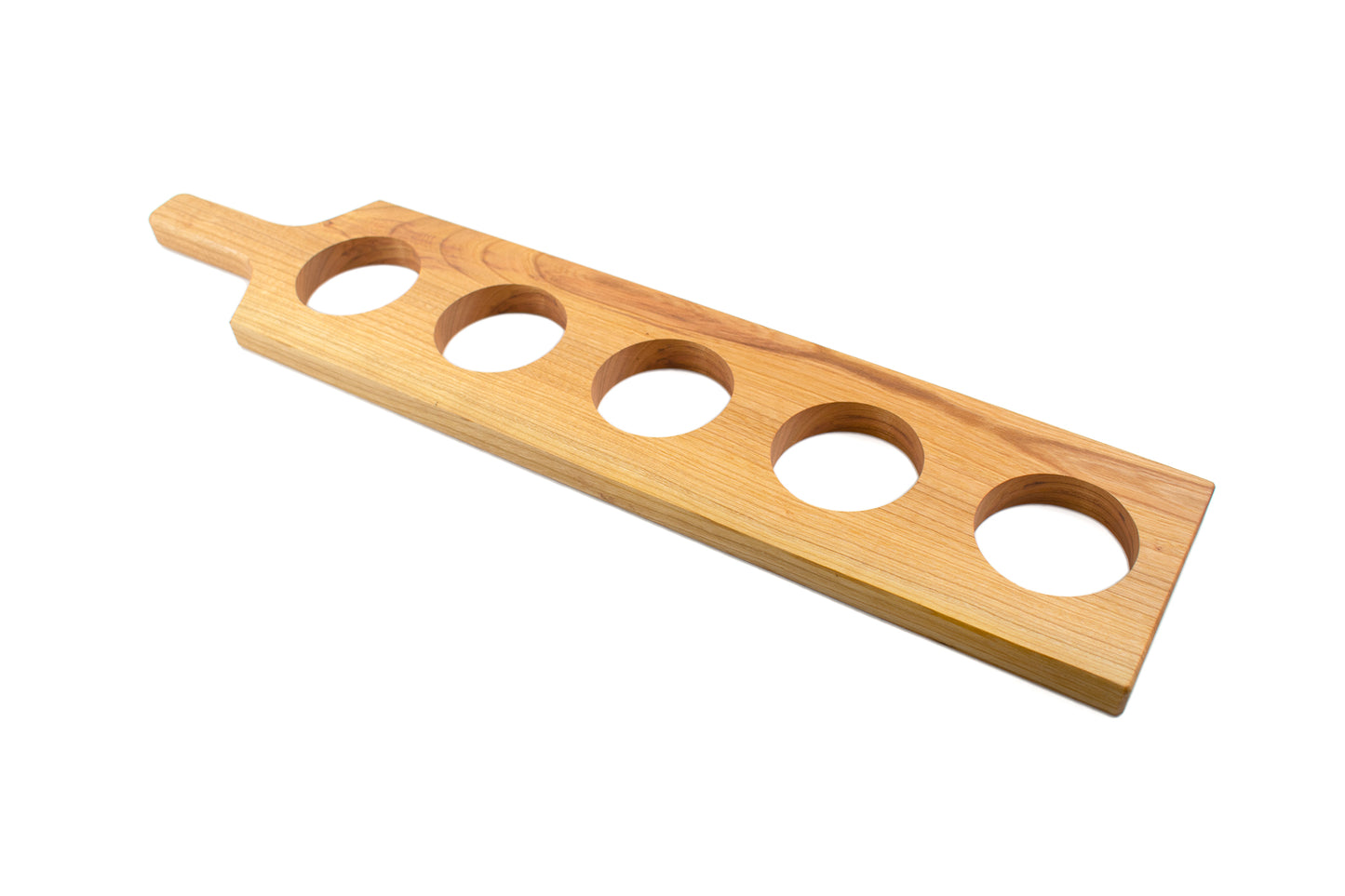 Beer Flight Board with 5 Holes
