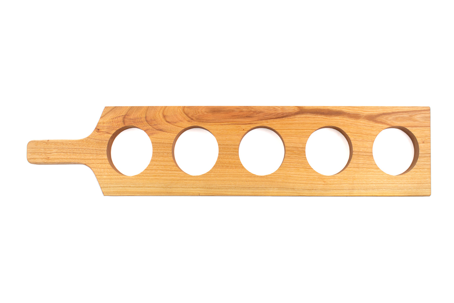 Beer Flight Board with 5 Holes