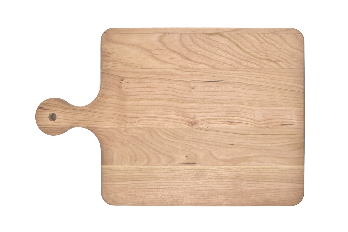 Cutting Board with Rounded Handle