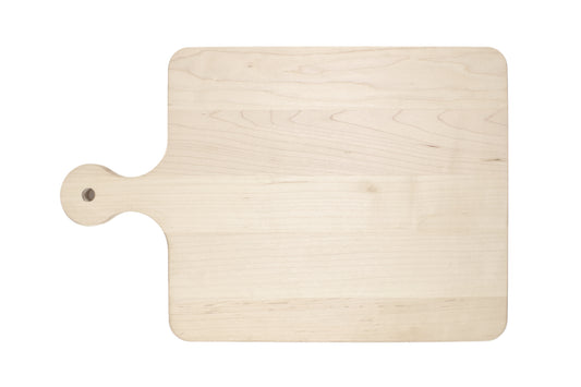 Cutting Board with Rounded Handle