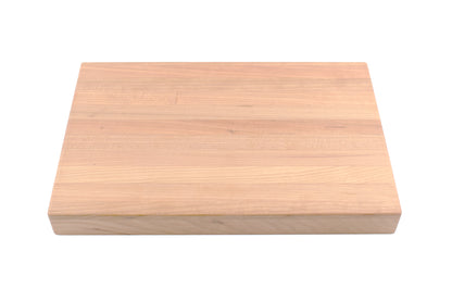 Small Edge-Grain Butcher Block with Indented Handles