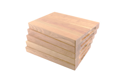 Small Edge-Grain Butcher Block with Indented Handles