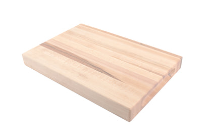 Small Edge-Grain Butcher Block with Indented Handles