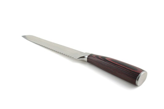 Bread Knife with Wooden Handle