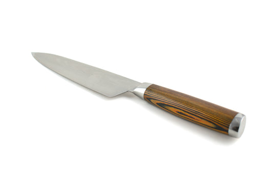 Chef Knife with Wooden Handle